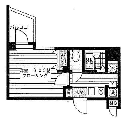 東京都新宿区早稲田鶴巻町 賃貸マンション 1K