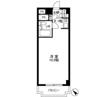 東京都中央区新川２丁目 賃貸マンション 1K