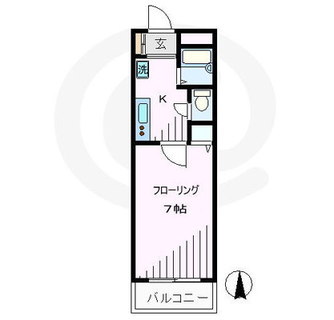 東京都豊島区西池袋２丁目 賃貸マンション 1K