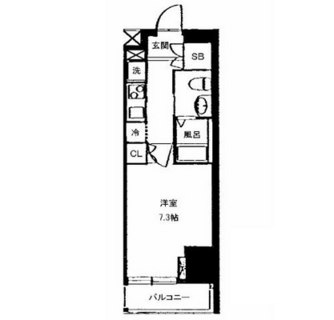 東京都中央区銀座１丁目 賃貸マンション 1K