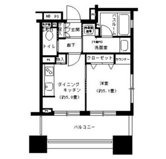 東京都新宿区市谷本村町 賃貸マンション 1DK