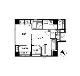 東京都中央区新富１丁目 賃貸マンション 1SLDK