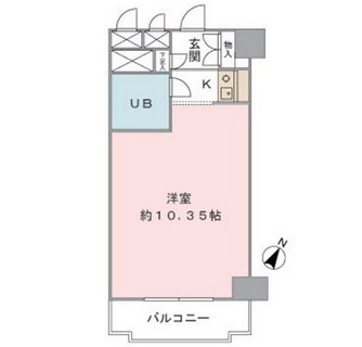 東京都中央区新川２丁目 賃貸マンション 1K