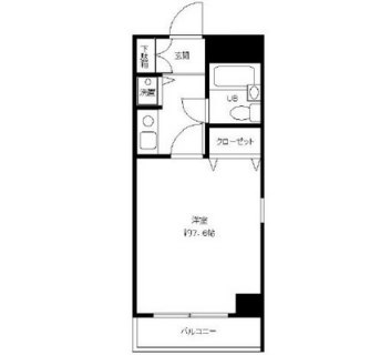 東京都中央区入船１丁目 賃貸マンション 1K