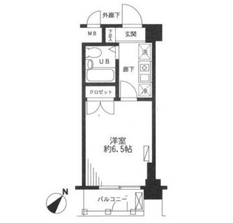 東京都新宿区坂町 賃貸マンション 1K