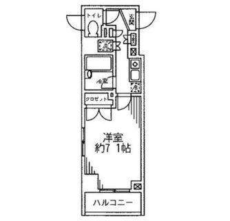 東京都新宿区早稲田町 賃貸マンション 1K