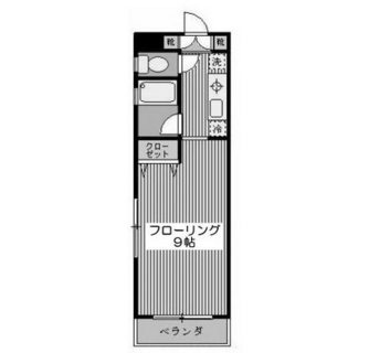 東京都豊島区要町３丁目 賃貸マンション 1K