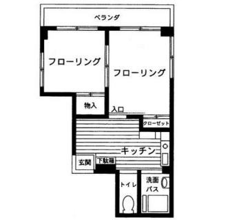 東京都豊島区池袋２丁目 賃貸マンション 2DK