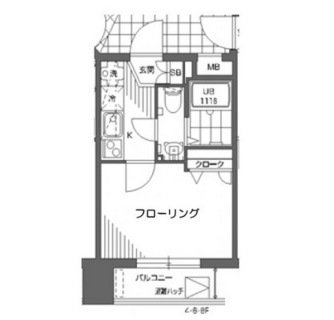 東京都文京区関口１丁目 賃貸マンション 1K