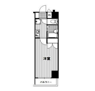 東京都千代田区飯田橋２丁目 賃貸マンション 1K