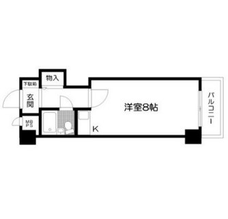 東京都千代田区九段南４丁目 賃貸マンション 1R