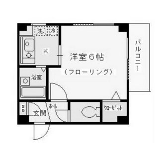 東京都豊島区千川２丁目 賃貸マンション 1K