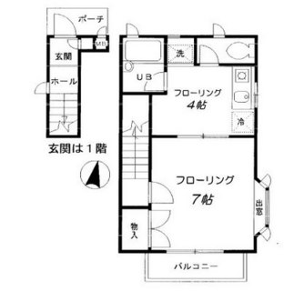 東京都豊島区雑司が谷１丁目 賃貸アパート 1K