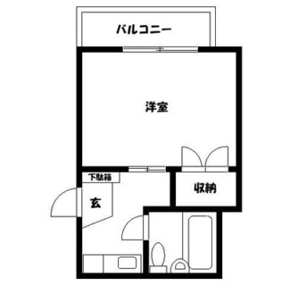 東京都豊島区千早１丁目 賃貸マンション 1K