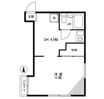 東京都文京区目白台２丁目 賃貸アパート 1DK