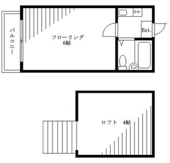 東京都豊島区雑司が谷１丁目 賃貸アパート 1R