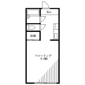 東京都練馬区小竹町２丁目 賃貸アパート 1R