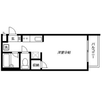 東京都豊島区千早１丁目 賃貸マンション 1R