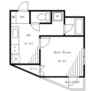 東京都豊島区千早４丁目 賃貸マンション 1DK