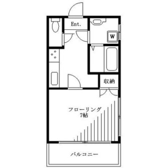 東京都練馬区春日町２丁目 賃貸マンション 1K