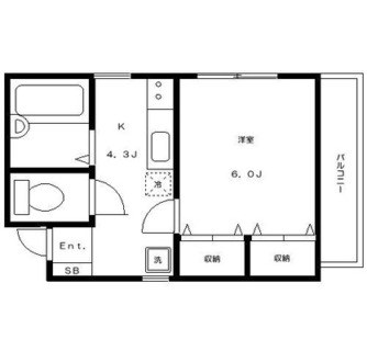 東京都練馬区北町６丁目 賃貸マンション 1K