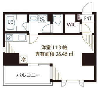 東京都板橋区成増３丁目 賃貸マンション 1R