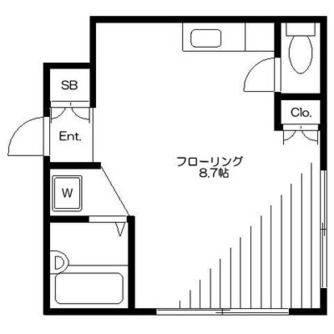 東京都豊島区東池袋２丁目 賃貸マンション 1R