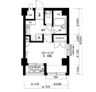 東京都文京区水道２丁目 賃貸マンション 1K