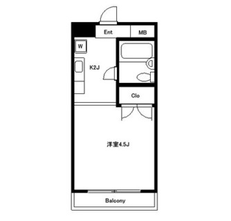 東京都新宿区早稲田鶴巻町 賃貸マンション 1K