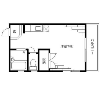 東京都豊島区池袋１丁目 賃貸マンション 1R