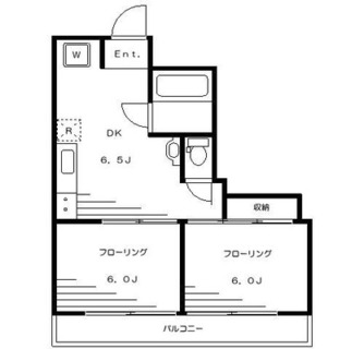 東京都板橋区赤塚３丁目 賃貸マンション 2DK