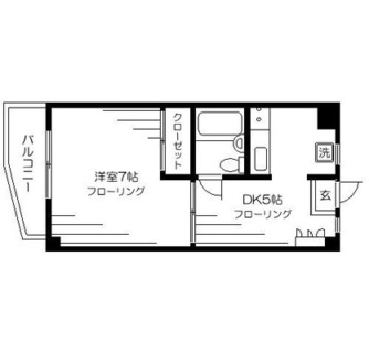 東京都板橋区小茂根１丁目 賃貸マンション 1DK