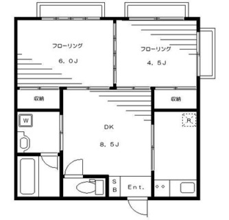 東京都練馬区春日町２丁目 賃貸マンション 2DK