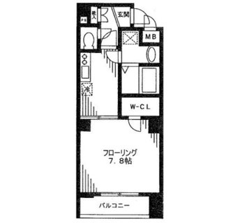 東京都豊島区西池袋２丁目 賃貸マンション 1K