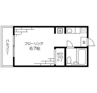 東京都板橋区赤塚３丁目 賃貸マンション 1R