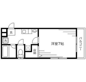 東京都板橋区成増２丁目 賃貸マンション 1K