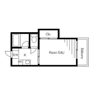 東京都文京区関口１丁目 賃貸マンション 1K