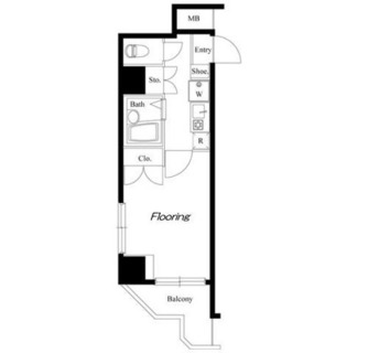 東京都豊島区池袋３丁目 賃貸マンション 1K