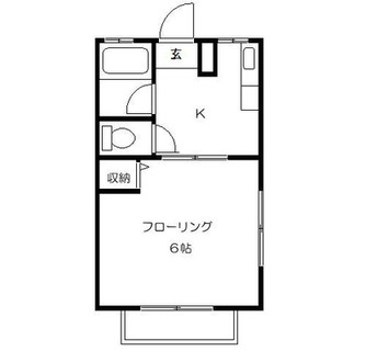 東京都豊島区千早２丁目 賃貸アパート 1K