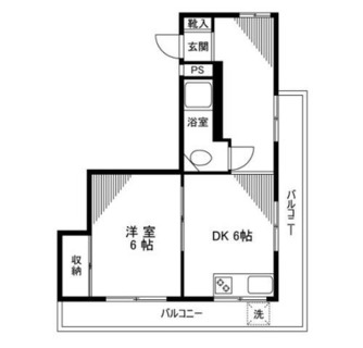 東京都豊島区千早１丁目 賃貸マンション 1DK