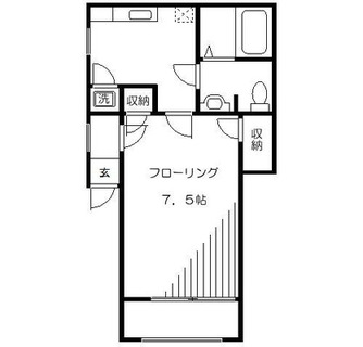 東京都板橋区赤塚新町３丁目 賃貸アパート 1K