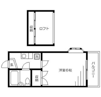 東京都板橋区成増３丁目 賃貸アパート 1K