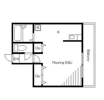 東京都豊島区要町１丁目 賃貸マンション 1K