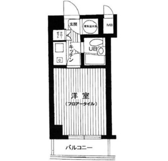 東京都豊島区東池袋２丁目 賃貸マンション 1K