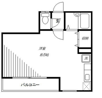 東京都練馬区春日町２丁目 賃貸マンション 1R