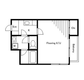 東京都練馬区北町３丁目 賃貸マンション 1K