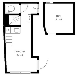 東京都豊島区西池袋２丁目 賃貸アパート 1R