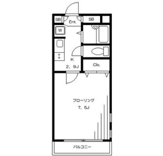 東京都練馬区田柄１丁目 賃貸マンション 1K