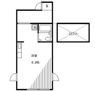 東京都練馬区小竹町１丁目 賃貸アパート 1R