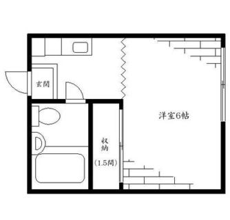 東京都文京区小日向１丁目 賃貸アパート 1R